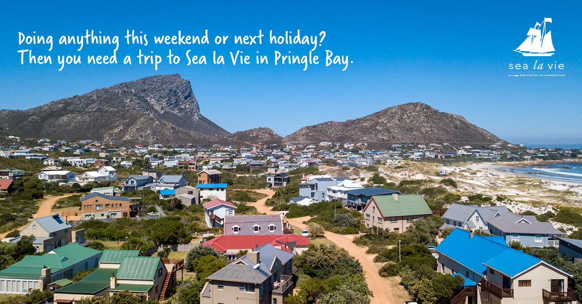 Weekend stay in Pringle Bay at Sea la Vie